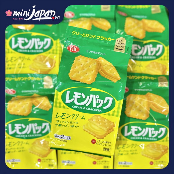 Bánh quy YBC nhân kem chanh 16 cái
