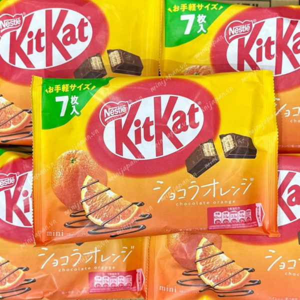 Bánh Kitkat socola cam 7 cái