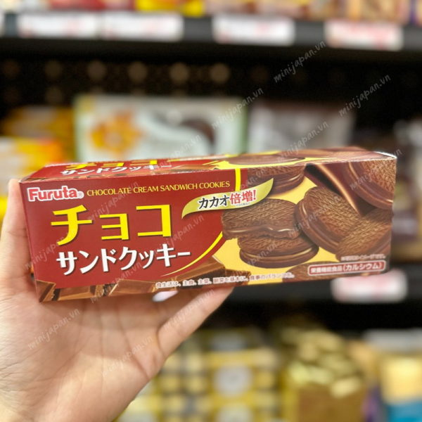 Bánh quy Furuta kẹp kem socola 8 cái