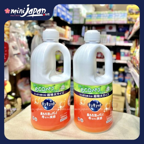 Nước Rửa Chén Kao 1250ml hương cam