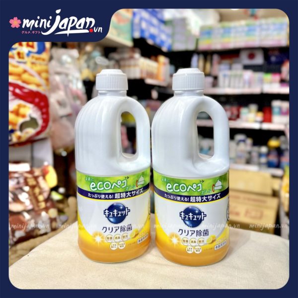Nước Rửa Chén Kao 1250ml hương chanh