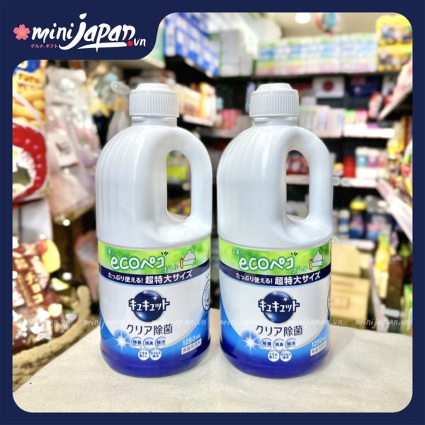 Nước Rửa Chén Kao 1250ml hương bạc hà