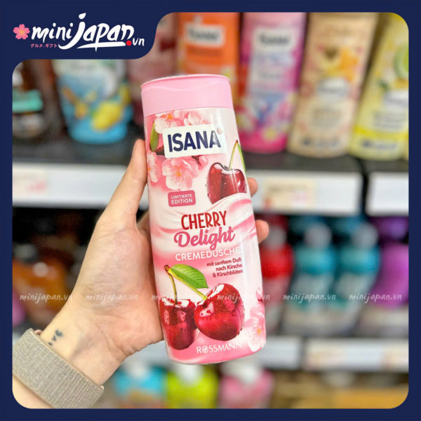 Sữa tắm ISANA hương cherry chai 300ml