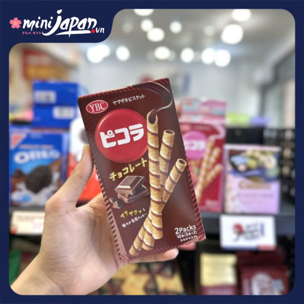 Bánh quế YBC Picola vị socola 49g (5 cái x 2 gói)