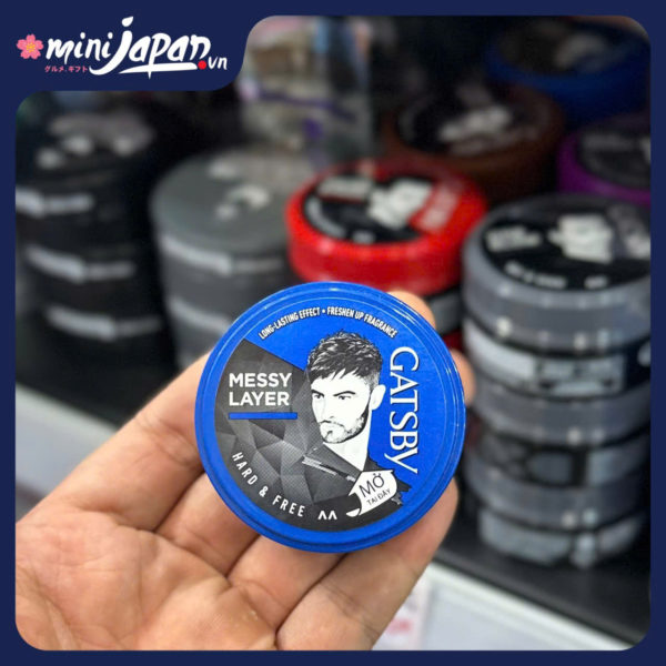 Sáp tạo kiểu tóc Gatsby Messy Layer Hard & Free 25g