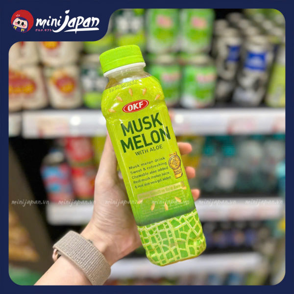 Nước dưa lưới nha đam OKF 500ml