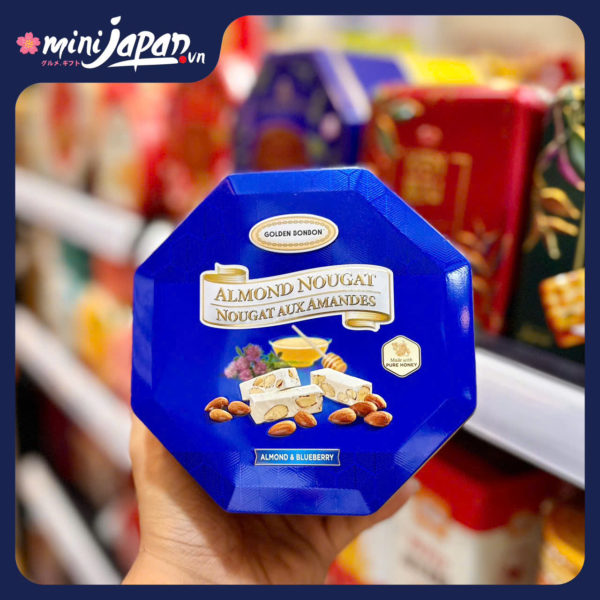 Kẹo Nougat hạnh nhân và việt quất 90g