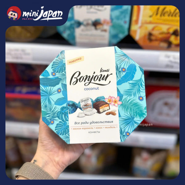 Kẹo socola Bonjour nhân dừa 150g (QC18)