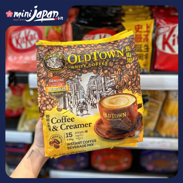 Cà phê Oldtown coffee & creamer (15 gói x 25g)