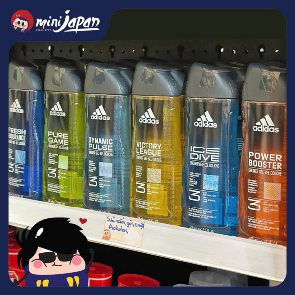 Gel tắm gội rửa mặt nam Adidas Ice Dive 400ml