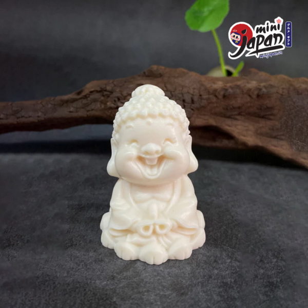 Tượng Phật cười (trắng ngà)