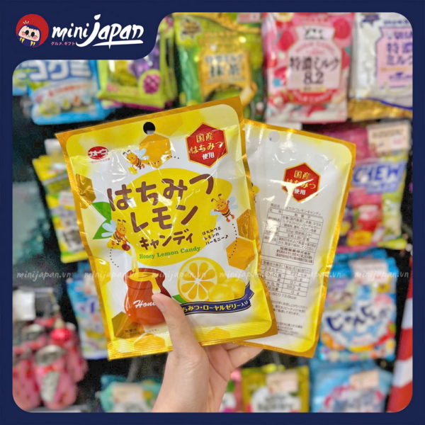 Kẹo chanh mật ong Kato Seika 61g (QC20)