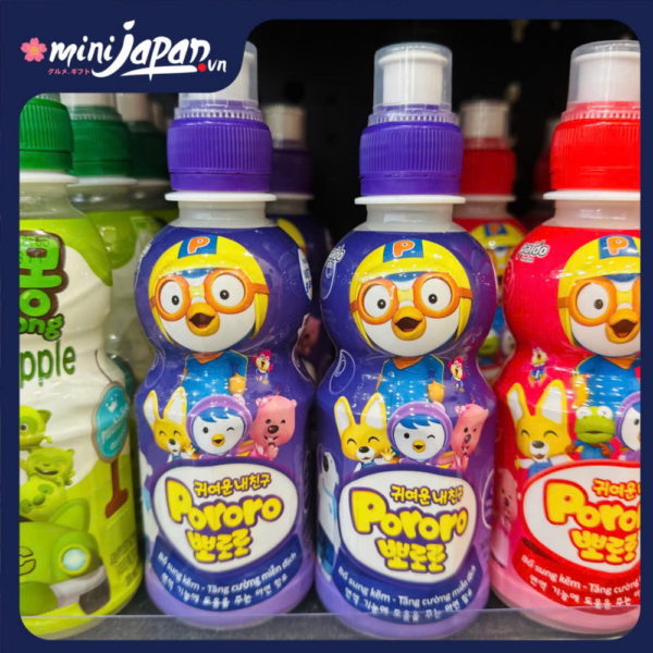Nước uống Pororo hương vị việt quất 235ml (QC24)