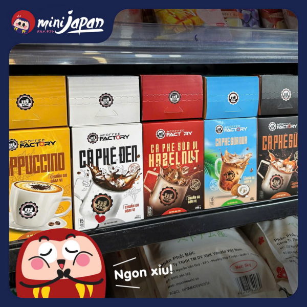 Cà phê sữa dừa hoà tan The Coffee Factory 15 gói x 16g