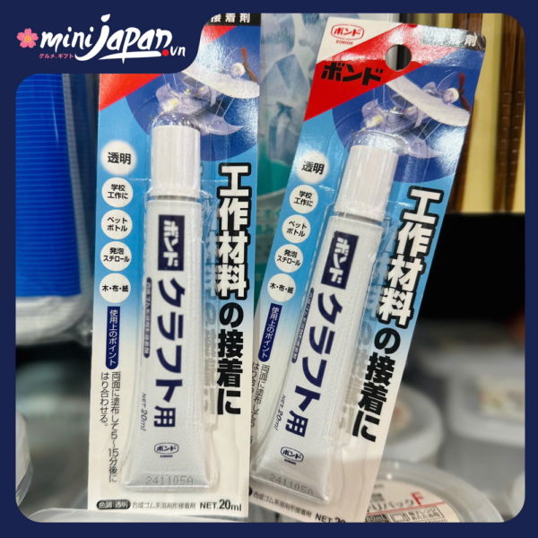 Keo gắn nhựa, gỗ, giấy, xốp 20ml