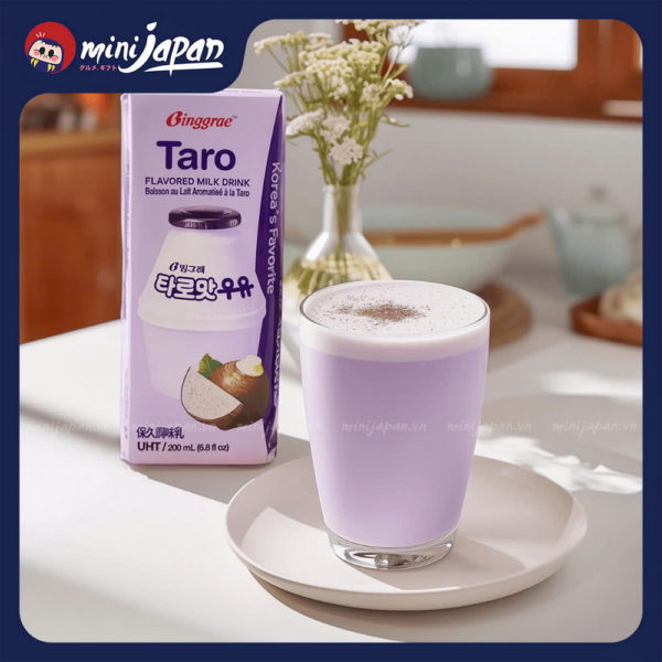 Sữa Binggrae vị khoai môn 200ml (QC24)