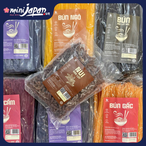 Nui dài gạo lứt ăn kiêng Việt Thái 500g