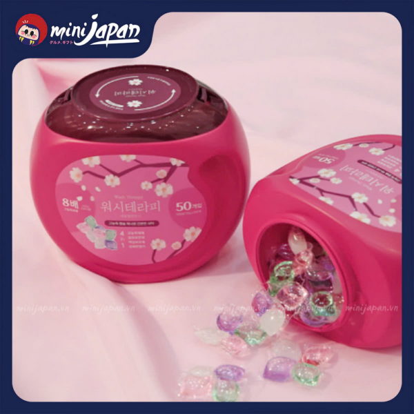 Viên giặt xả 4in1 Wash Therapy 50 viên