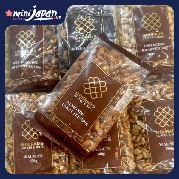Hạt hạnh nhân Mourad's Coffee & Nuts 500g