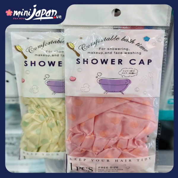 Mũ chụp tóc khi tắm