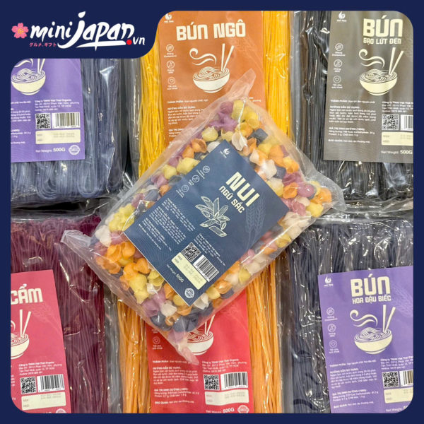 Nui sò ngũ sắc rau củ Việt Thái 500g