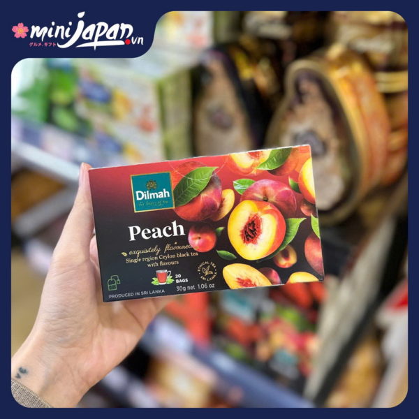 Trà Dilma vị đào 20 gói x 1.5g (QC12)