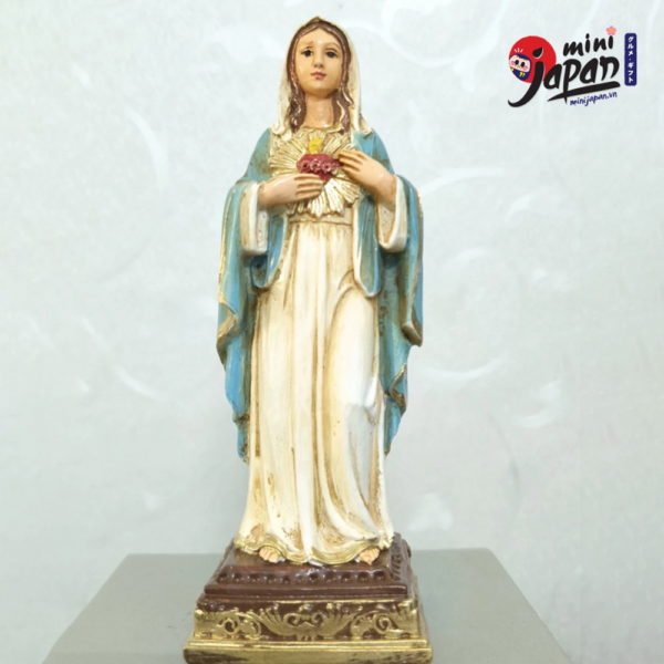 Tuợng trái tim Mẹ Maria 12.5cm