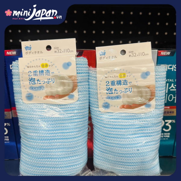 Khăn tắm chà lưng tạo bọt cho nữ