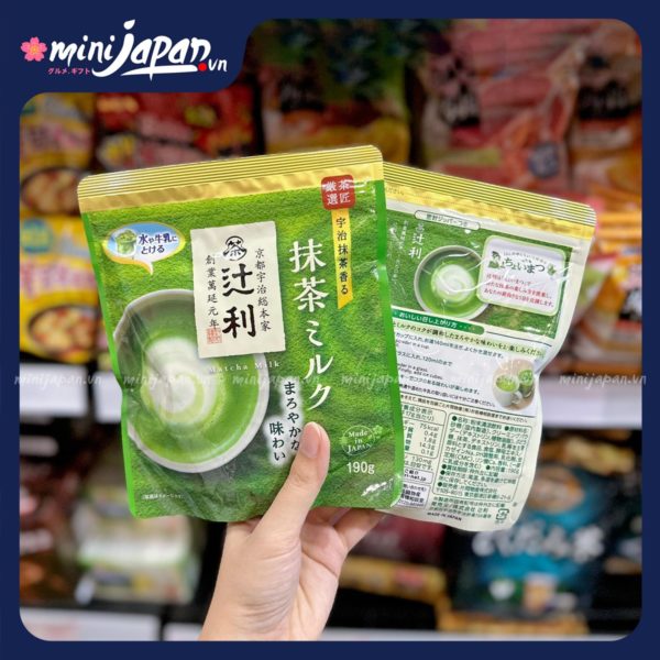 Bột Trà Xanh Matcha Sữa Kataoka Nhật Gói 190g