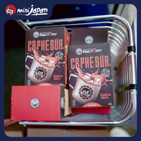 Cà phê sữa hoà tan The Coffee Factory 15 gói x 16g