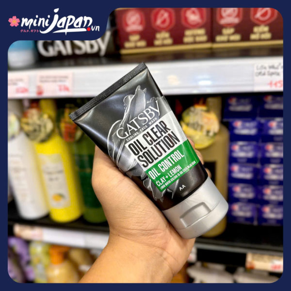 Sữa rửa mặt Gatsby Oli control 100g