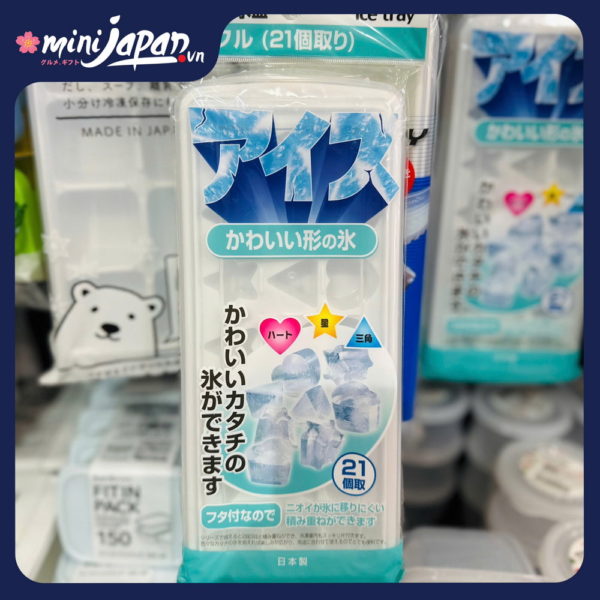 Khay Đá Có Nắp Sanada Seiko 21 Viên