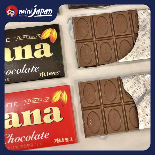 Socola dịu ngọt lotte ghana Thanh 70g