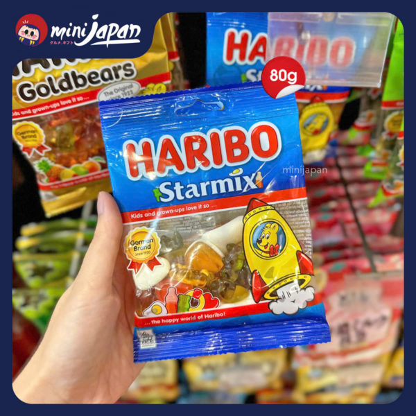 Kẹo dẻo Haribo Starmix 80g