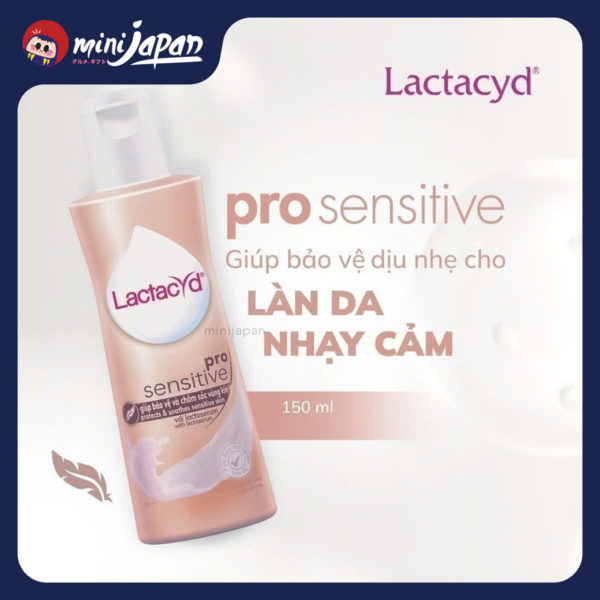Dung dịch vệ sinh phụ nữ Lactacyd cho da nhạy cảm 150ml