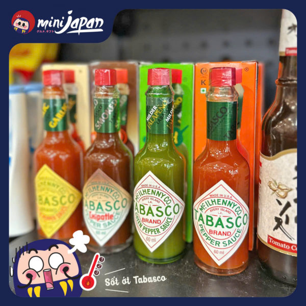 Sốt ớt tỏi hiệu Tabasco 60ml