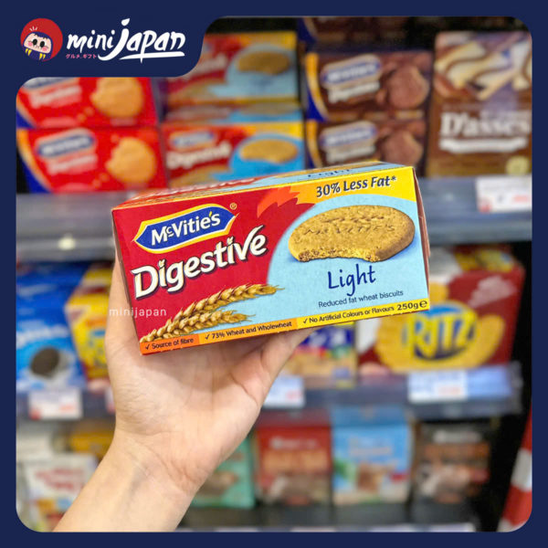 Bánh quy lúa mì nguyên cám ít béo McVitie's Digestive Light 250g