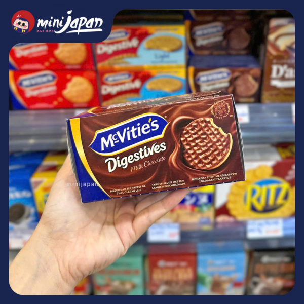 Bánh quy lúa mì nguyên cám sô cô la sữa McVitie's Digestive 200g