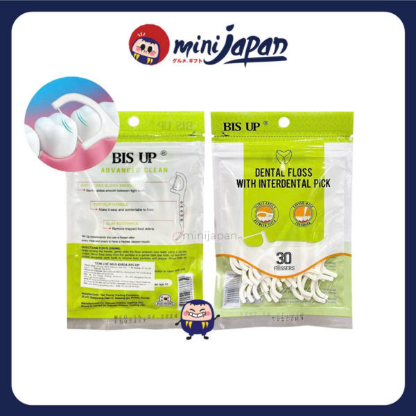 Tăm chỉ nha khoa Bis UP - túi zipper 30 chiếc