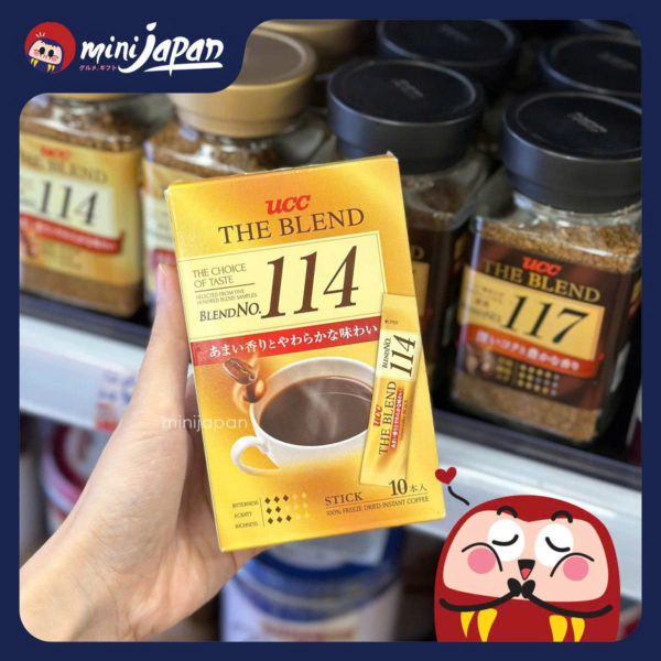 Cà phê hoà tan nguyên chất UCC 114 10 gói