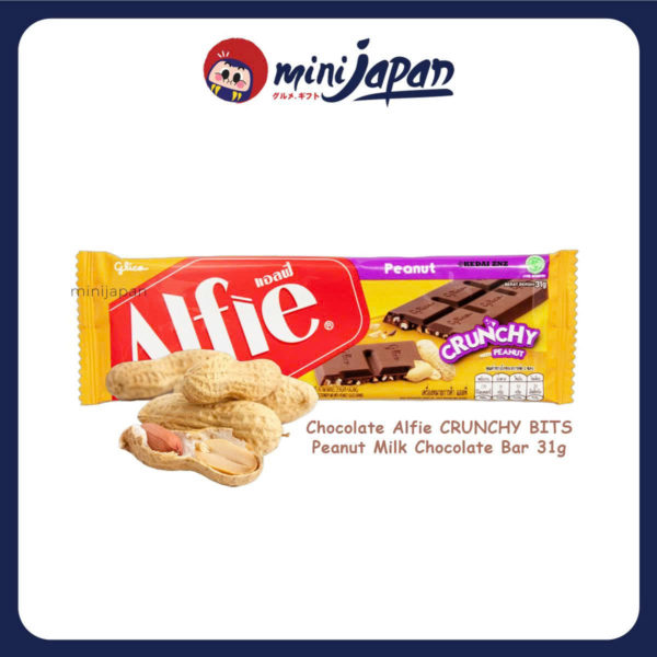 Socola thanh Alfie nhân đậu phộng 31g