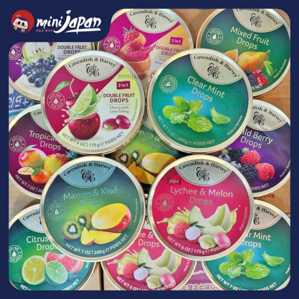 Kẹo thiếc Cavendish & Harvey Clear Ice Drops 200g