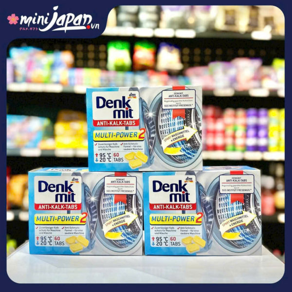 Hộp viên tẩy lồng giặt Denkmit 60 viên