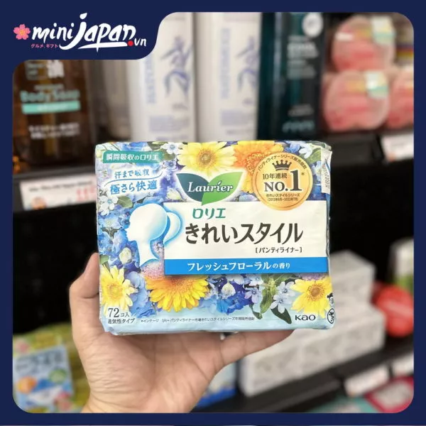 BVS hàng ngày Laurier Nhật Bản 72 miếng