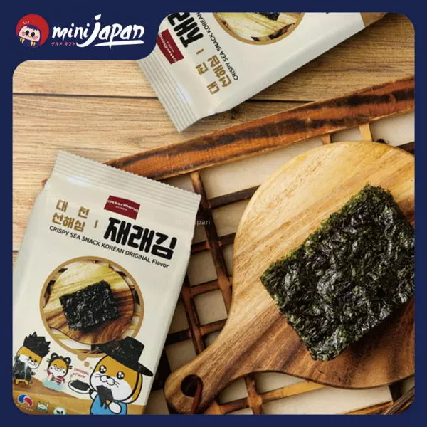 Snack rong biển vị truyền thống Otter Mong 4g x 3 (QC32)